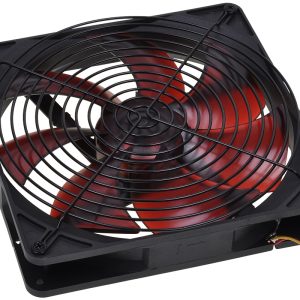 fan grill for axial fans for 180mm black