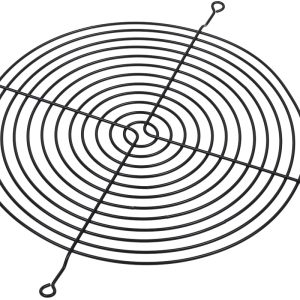 fan grill for axial fans for 200mm black
