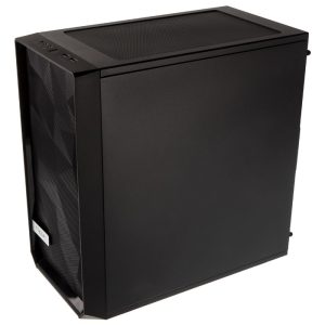 Fractal Design Meshify C Mini Dark TG Micro-ATX Case, Glass - Black