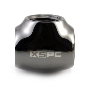 XSPC G1/4, T Fitting - Black Chrome