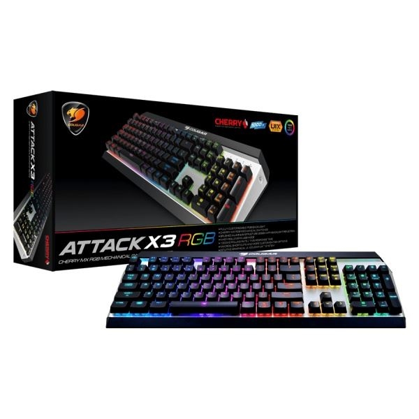 Cougar Attack X3 RGB Cherry MX Red Switch Gaming