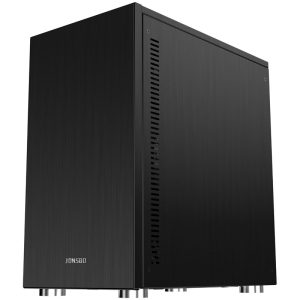 Jonsbo C3 Plus Micro-ATX case, tempered glass - black