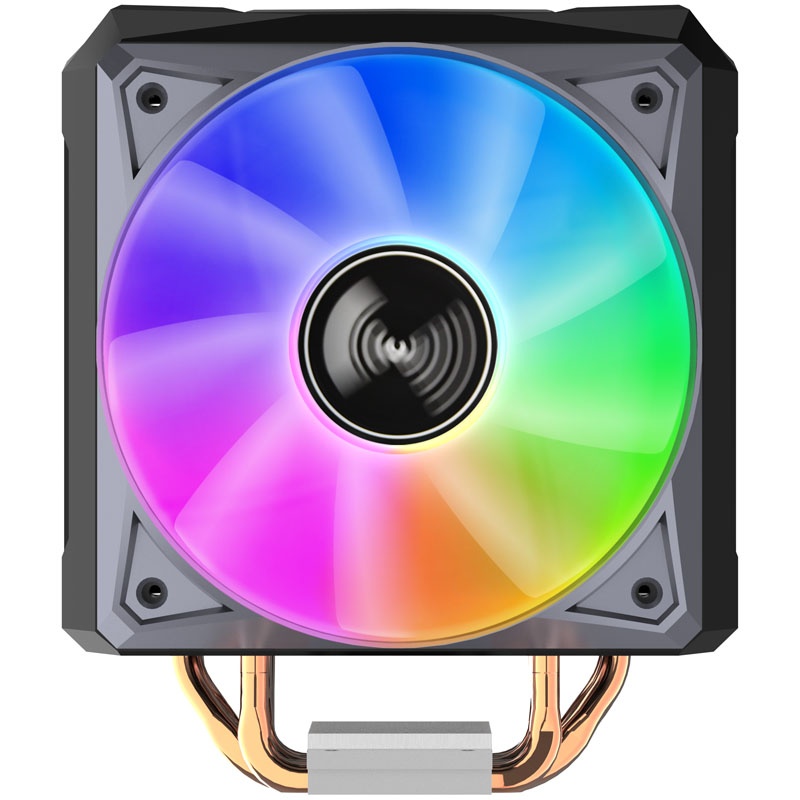Jonsbo CR-1100 CPU cooler, ARGB - 2x 120mm, gray