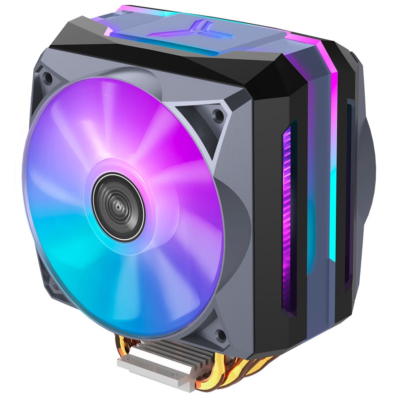 Jonsbo CR-1100 CPU cooler, ARGB - 2x 120mm, gray