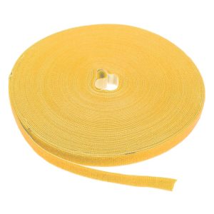 LABEL THE CABLE PRO Roll Dual Velcro roller 25m - yellow : image 1