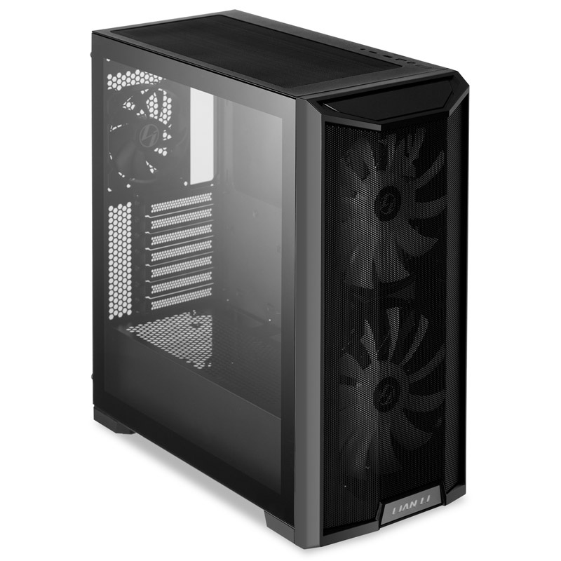 Lian Li LANCOOL 215 Midi-Tower - ARGB, tempered glass, black