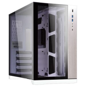 Lian Li PC-O11 Dynamic Midi Tower, Tempered Glass - White