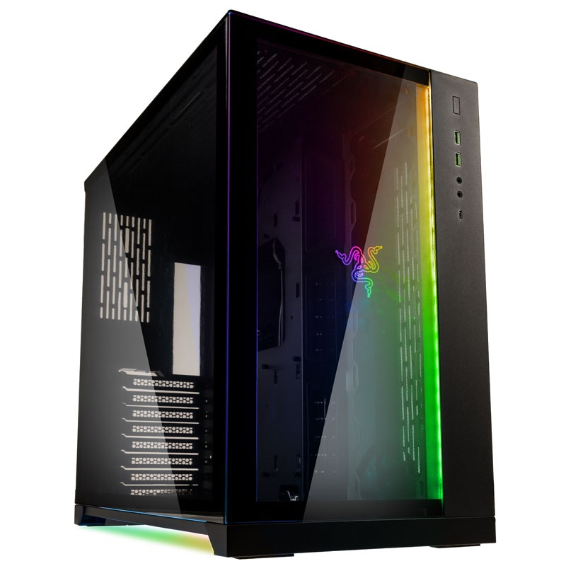 Li Lin Razer Pc Lian Li PC-O11D Dynamic Razer Edition Midi Tower, Tempered Glass ...