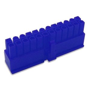 Mod/Smart 24pin Female ATX Power Connector - UV Blue