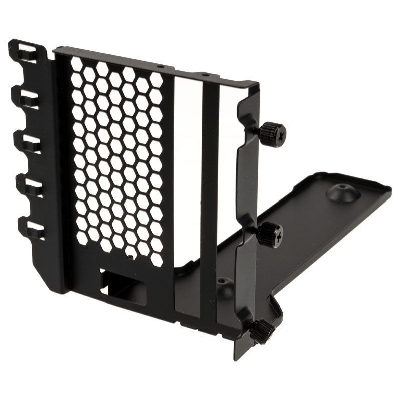 PHANTEKS Vertical GPU Bracket, 220mm PCI-E x16 Riser Ribbon Cable Kit ...