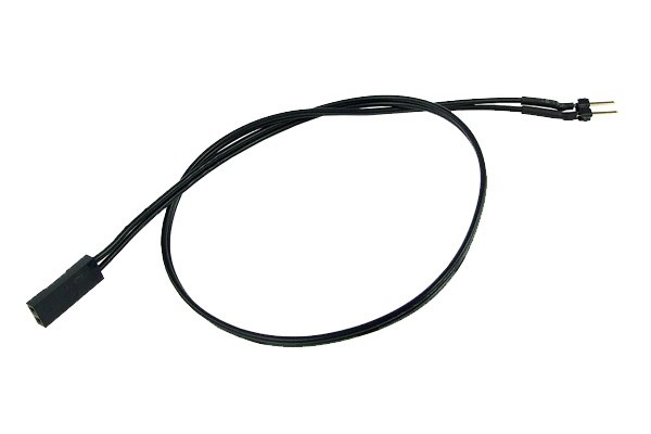 Phobya 2-Pin Extension Female/Plug – 30cm