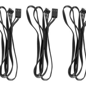 Phobya 3 piece kit 3Pin extensions 80cm