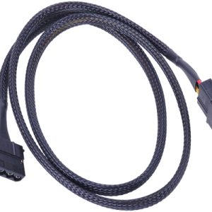 Phobya 4Pin Molex power extension 90cm - black