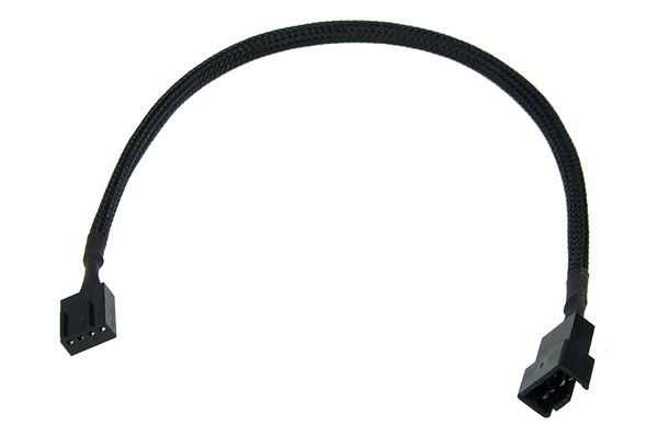 Phobya 4Pin PWM extension 30cm – black
