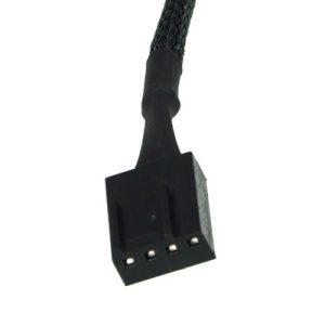 Phobya 4Pin PWM extension 30cm - black