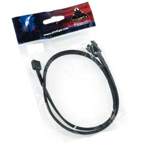 Phobya 4Pin PWM extension 60cm - black : image 2