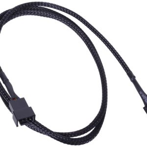 Phobya 4Pin PWM Extension 90cm - black : image 1