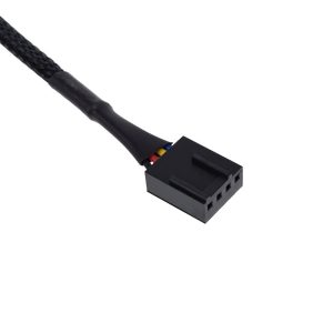 Phobya 4Pin PWM male to male 30cm - black : image 2