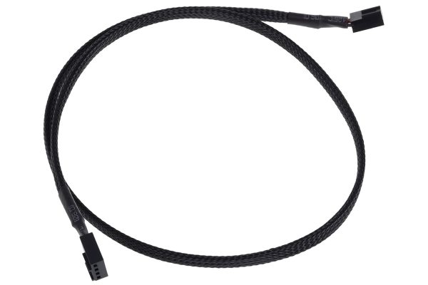 Phobya 4Pin PWM male to male 60cm – black