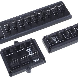 Phobya 4Pin PWM to 6x 4Pin Fan Splitter PCB