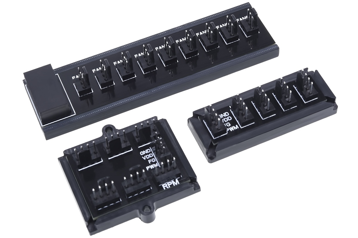 Phobya 4Pin PWM to 6x 4Pin Fan Splitter PCB