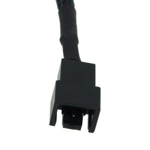 Phobya Adaptor 3Pin (12V) - 3Pin (7V) 20cm - black : image 2