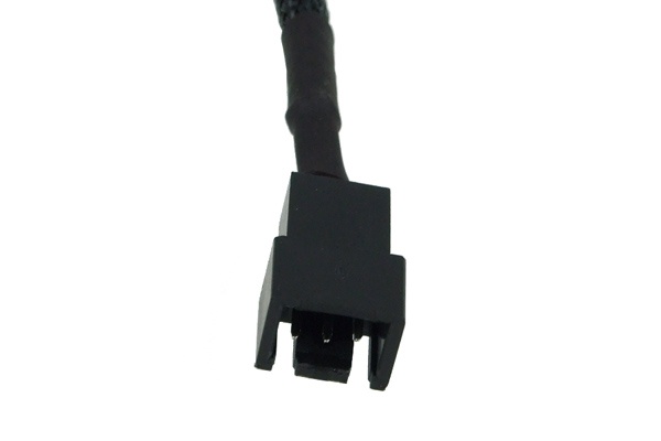 Phobya Adaptor 3Pin (12V) - 3Pin (7V) 20cm - black : image 2