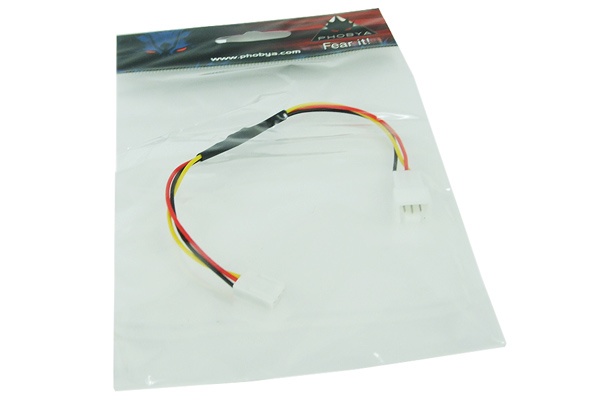 Phobya adaptor 3Pin (12V) to 3Pin (7V) 20cm : image 4