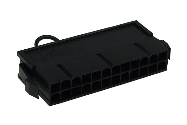 Phobya ATX-bridging (jumper) plug (24 Pin) – black