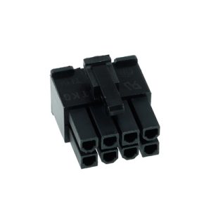 Phobya ATX Power Connector male incl. 8 Pins - Black