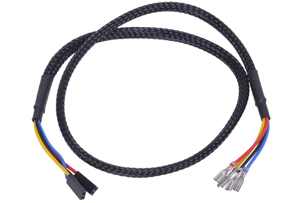 Phobya button / switch connection cable 60cm – black