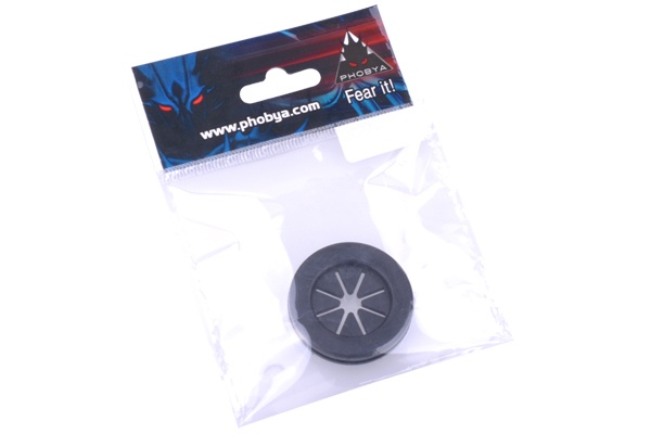Phobya cable rubber grommet round - black : image 3