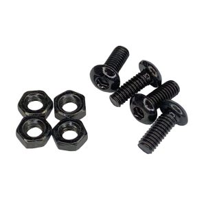 Phobya case feet M4x10 - 4 pcs. black : image 3