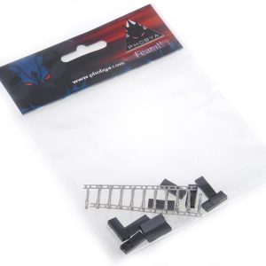 Phobya connector 2Pin male incl. 2 Pins - 10 pieces black : image 3