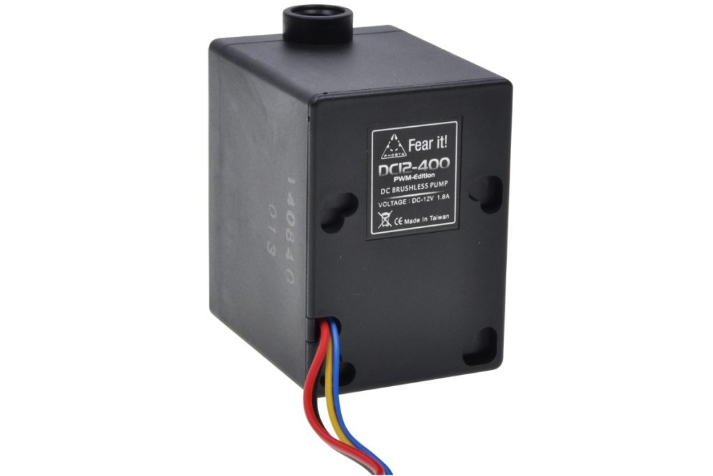 Phobya DC12-400 PWM 12V 800lph Compact Water Pump