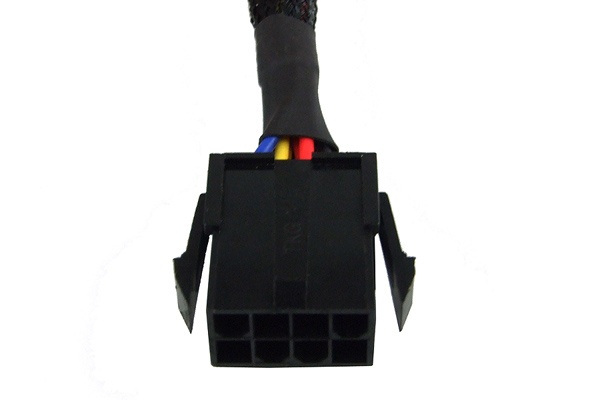 Phobya Extension 8-Pin or EPS12V 45cm - Black : image 2