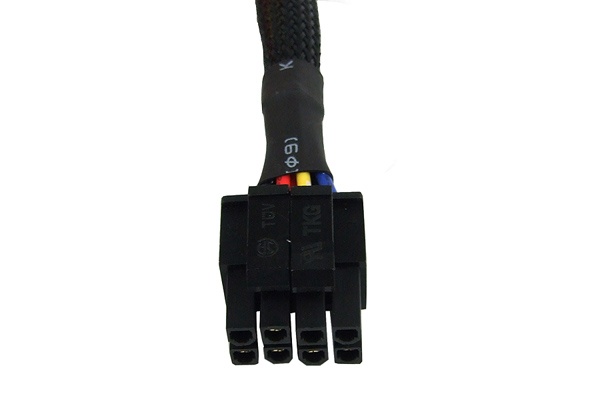 Phobya Extension 8-Pin or EPS12V 45cm - Black : image 3