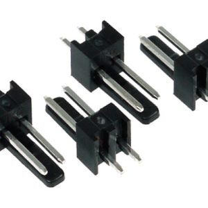 Phobya Fan Power Connector 2Pin male - 4 pcs Black