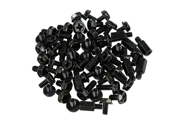 Phobya Mainboard screw kit Black Edition