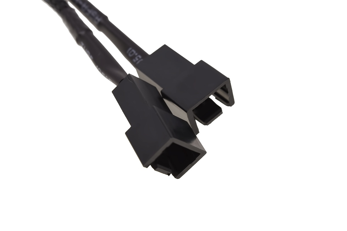 Phobya power sata Y-cable internal to 3Pin 5V and 12V 20cm - black : image 3