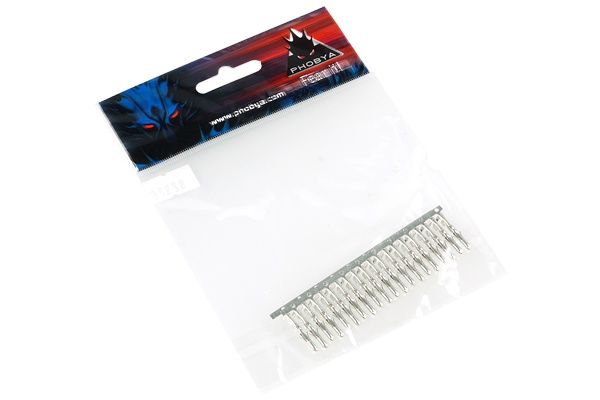 Phobya PSU Power Connector Pin male - 20 pcs
