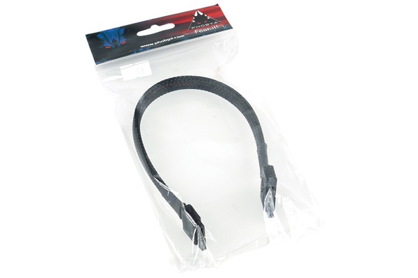 Phobya SATA Power Extension Internal 30cm - Black