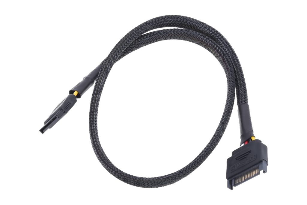 Phobya SATA Power Extension Internal 60cm - Black : image 1