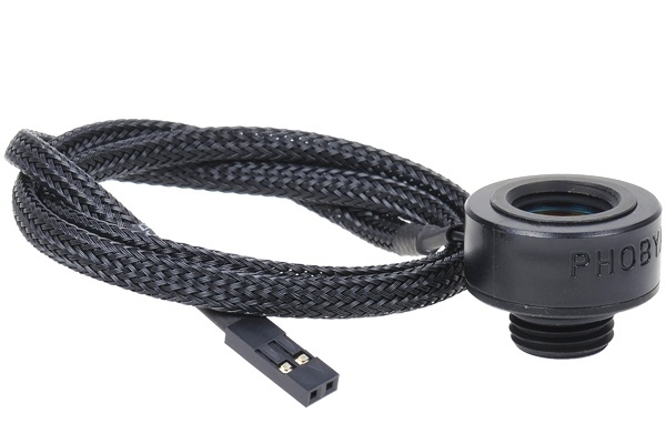 Phobya Temperature Sensor In / Outer Thread G1 / 4 – matte black