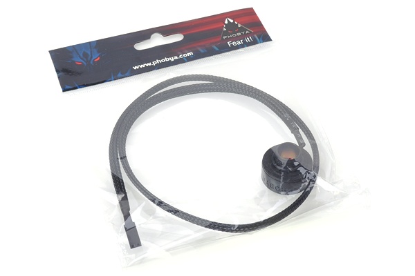 Phobya Temperature Sensor In / Outer Thread G1 / 4 - matte black
