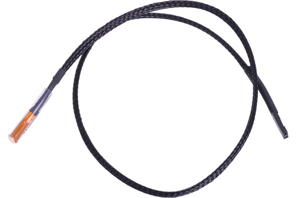 Phobya Temperature Sensor single 50cm – black sleeved