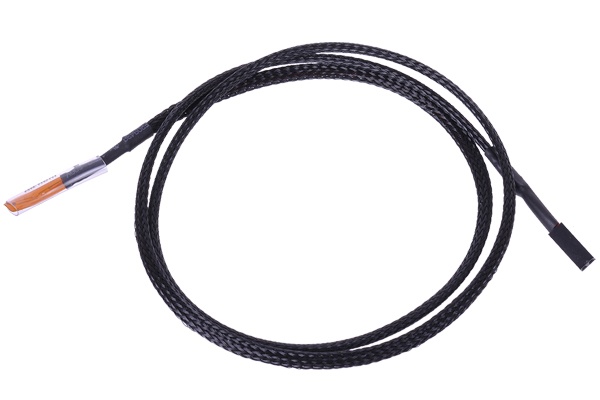 Phobya Temperature Sensor single 80 cm – black sleeve