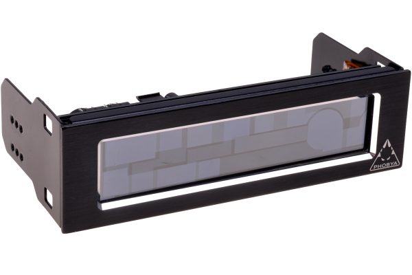 Phobya Touch 530 – Fan Controller – Single Bay 5,25 – black