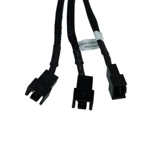 Phobya Y-Cable 3Pin Molex to 3x 3Pin Molex 60cm - black : image 4