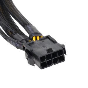 Phobya Y-cable 8Pin socket to 2x 6+2Pin plug (VGA) - black : image 2